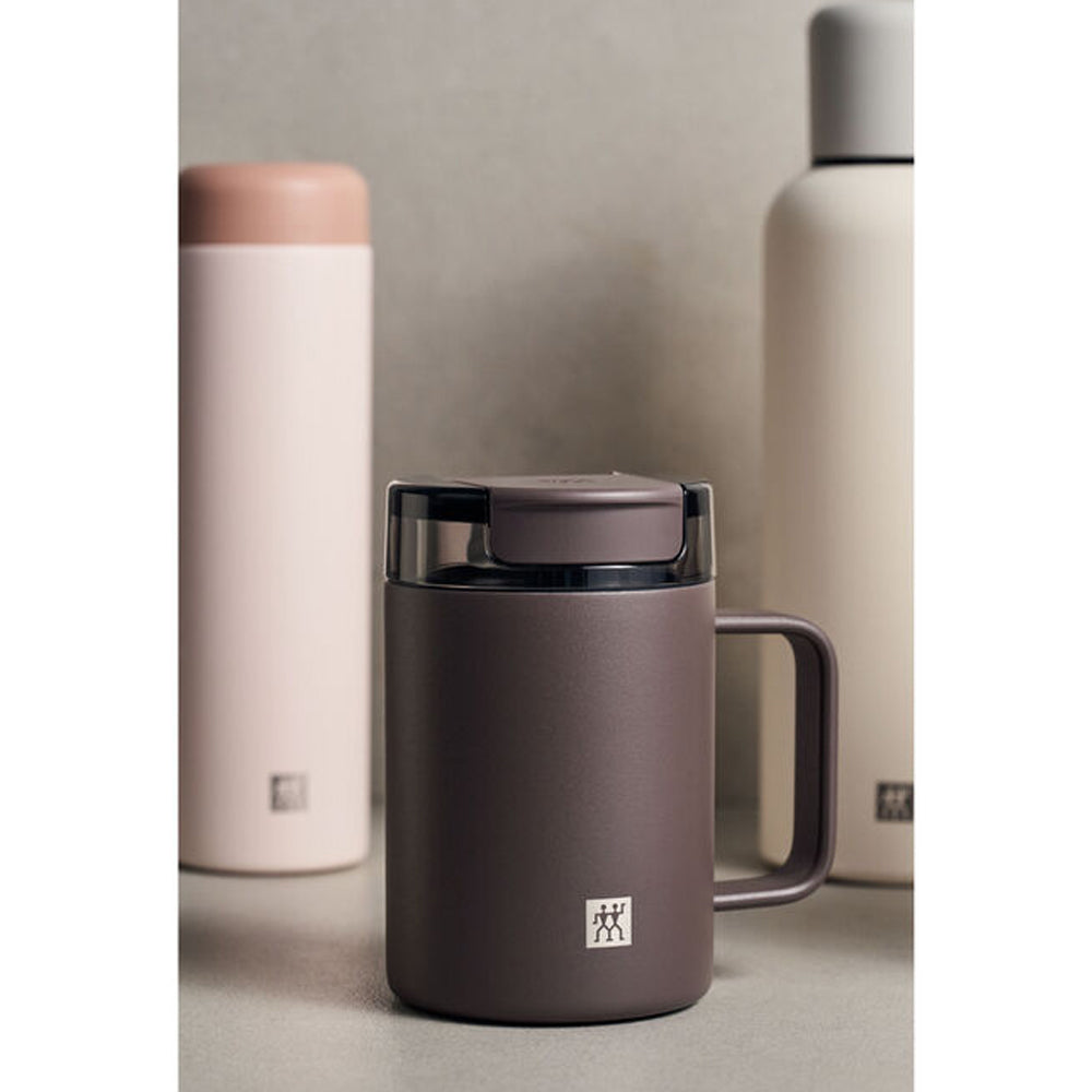 Taza Térmica 380ml de Acero Inoxidable Color Chocolate Modelo Thermo Plus - ZWILLING - Gallery 6