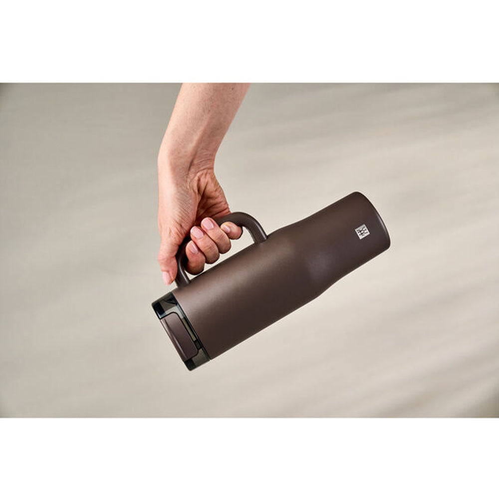 Taza Térmica con Sorbete 900ml de Acero Inoxidable Color Chocolate Modelo Thermo Plus - ZWILLING - Gallery 3