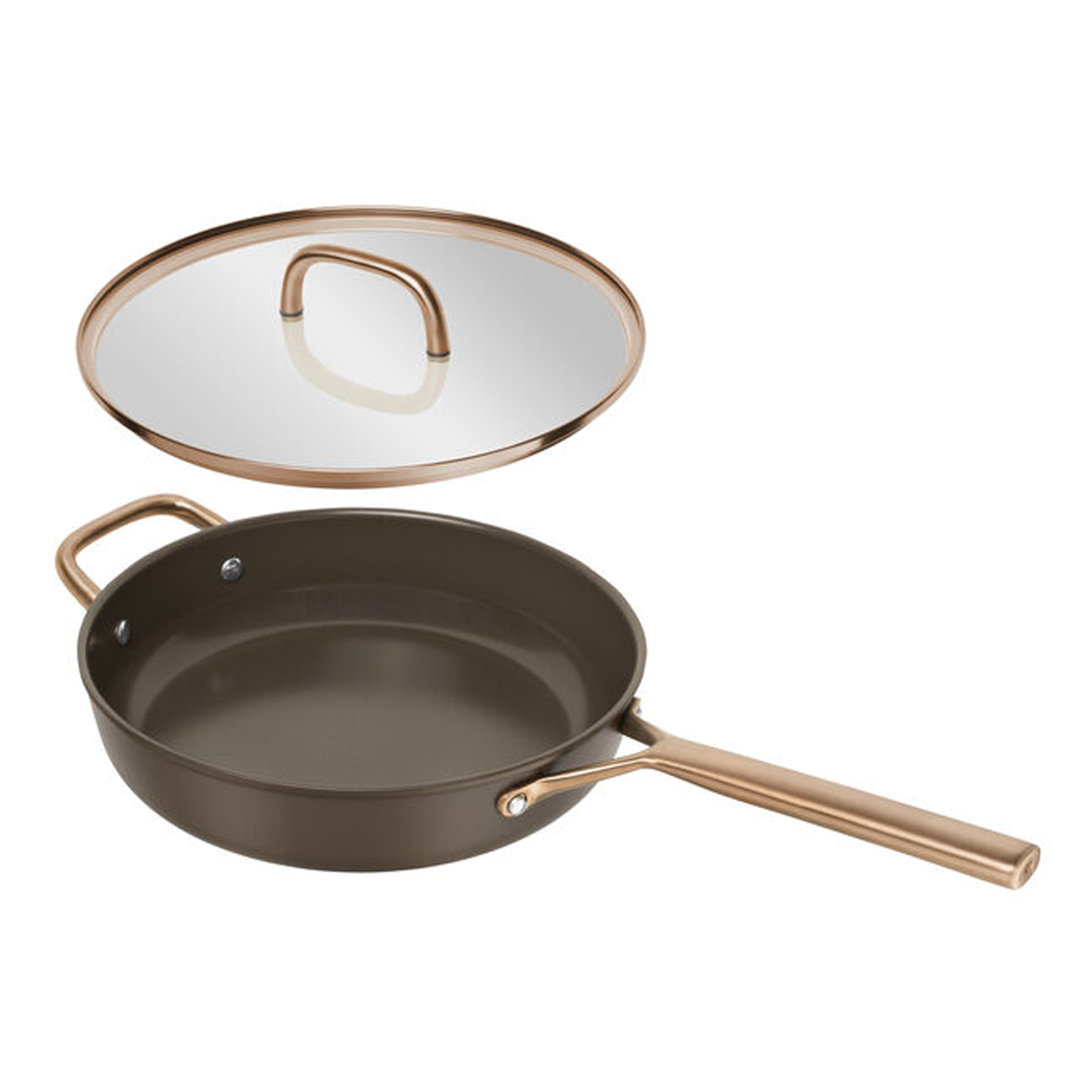 Sartén con Tapa Antiadherente Cerámico Ceraforce Titanium Aluminio 28cm Color Marron Modelo Milano - ZWILLING - Gallery 2
