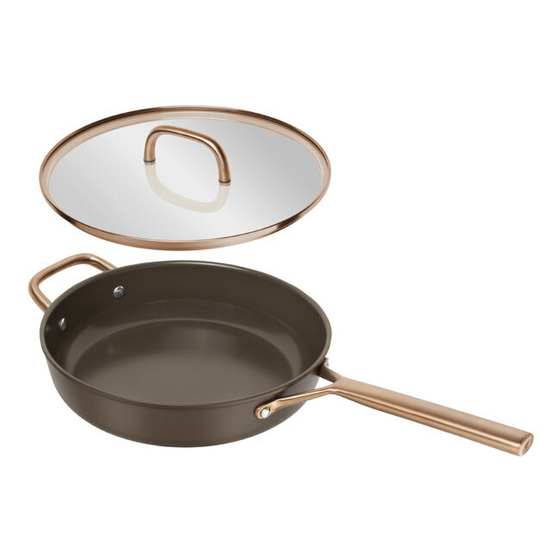 Sartén con Tapa Antiadherente Cerámico Ceraforce Titanium Aluminio 28cm Color Marron Modelo Milano - ZWILLING - Image 2