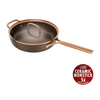 Sartén con Tapa Antiadherente Cerámico Ceraforce Titanium Aluminio 28cm Color Marron Modelo Milano - ZWILLING