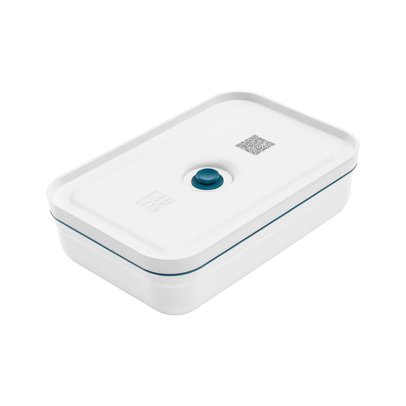 Taper al Vacío Plano Para Almuerzo Tamaño L de Plástico 1 Lt. Color Azul Modelo Fresh &amp; Save - ZWILLING - Image 1