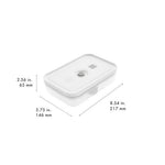 Táper al Vacío Plano para Almuerzo de Plástico Tamaño L Color Gris Modelo Fresh &amp; Save - ZWILLING - Thumbnail 4