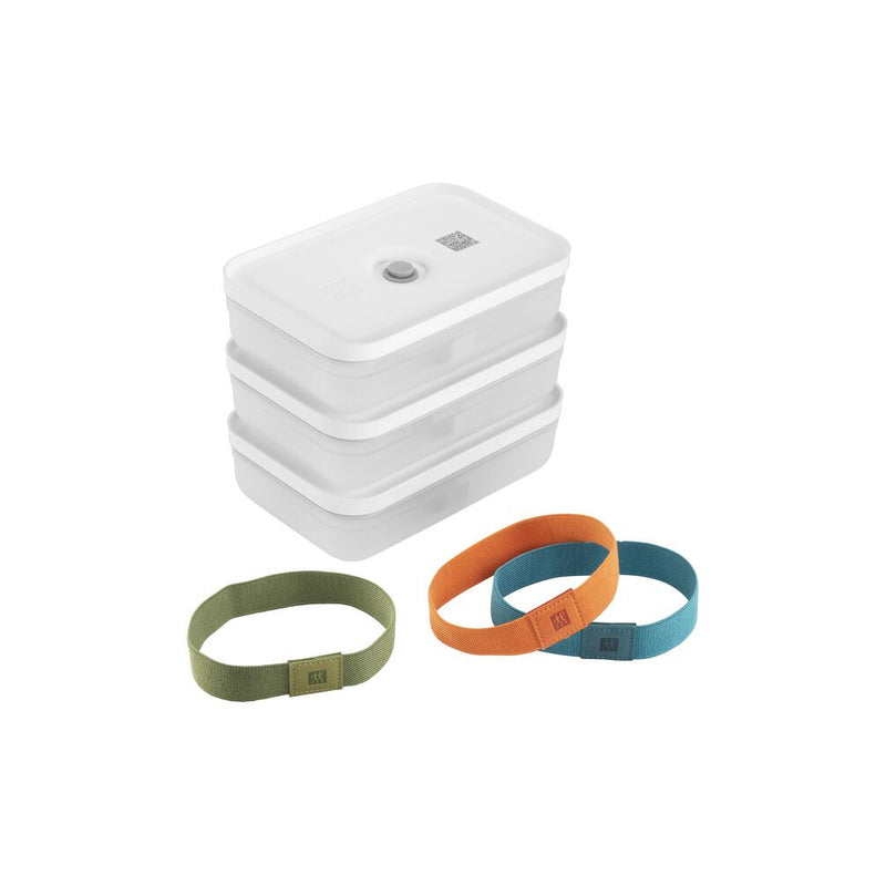 Set de 3 Tápers al Vacío de Plástico Modelo Fresh &amp; Save - ZWILLING - Image 2