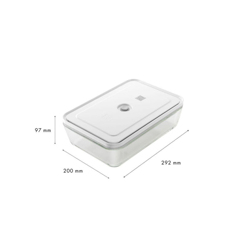 Táper al Vacío de Vidrio para Gratinar Color Gris Modelo Fresh &amp; Save - ZWILLING - Image 2