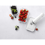 Set de 3 Tápers al Vacío de Vidrio Tamaño S/M/L Color Gris Modelo Fresh &amp; Save - ZWILLING - Thumbnail 3