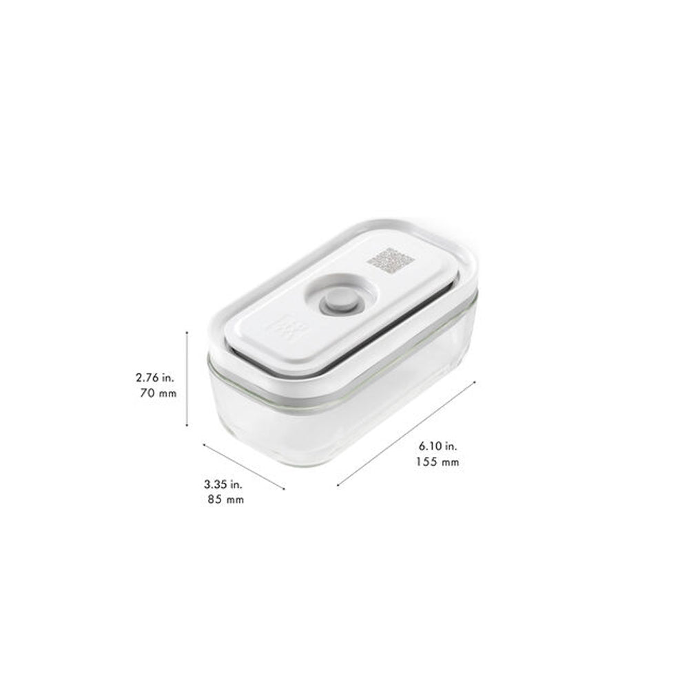 Táper al Vacío de Vidrio Tamaño S Color Gris Modelo Fresh &amp; Save - ZWILLING - Gallery 4