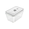 Táper al Vacío de Vidrio Tamaño L Color Gris Modelo Fresh &amp; Save - ZWILLING