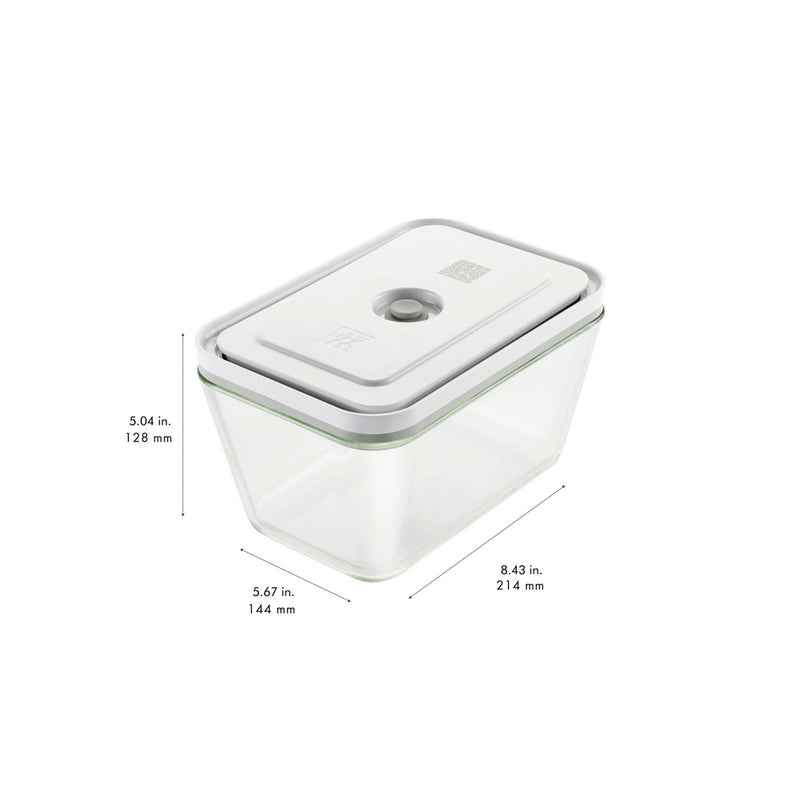 Táper al Vacío de Vidrio Tamaño L Color Gris Modelo Fresh &amp; Save - ZWILLING - Image 6