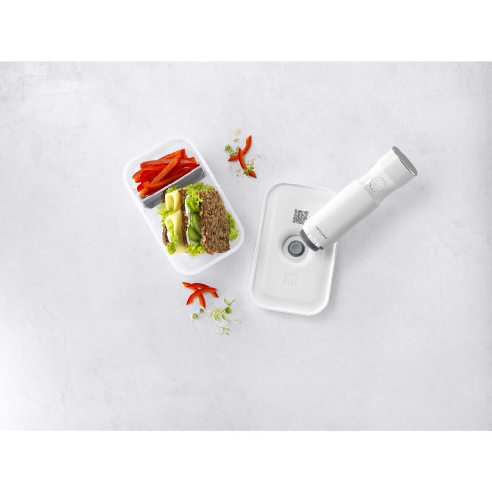 Táper al Vacío para Almuerzo de Plástico Tamaño M Color Gris Modelo Fresh &amp; Save - ZWILLING - Gallery 5