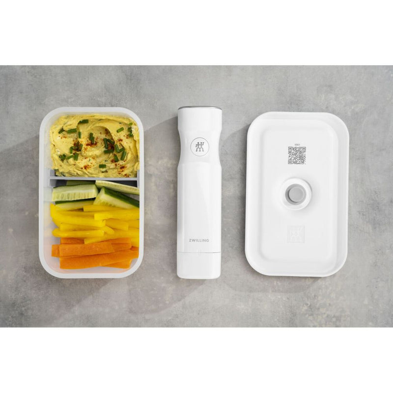 Táper al Vacío para Almuerzo de Plástico Tamaño M Color Gris Modelo Fresh &amp; Save - ZWILLING - Image 6