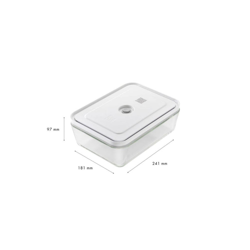 Táper al Vacío de Vidrio para Refrigerador Color Gris Modelo Fresh &amp; Save - ZWILLING - Image 2