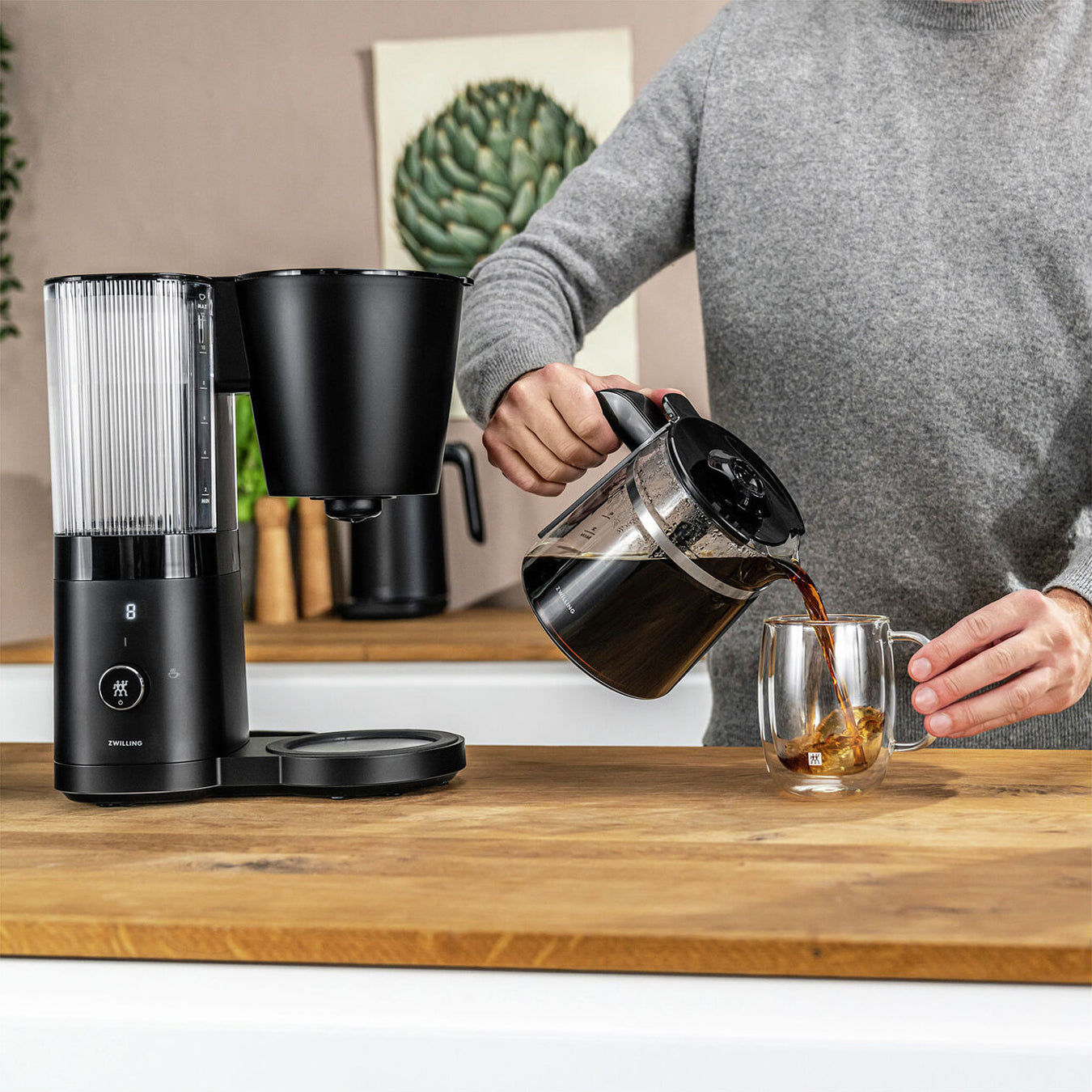 Cafetera Eléctrica 1.5 Lts Color Negro Modelo Enfinigy - ZWILLING - Gallery 7