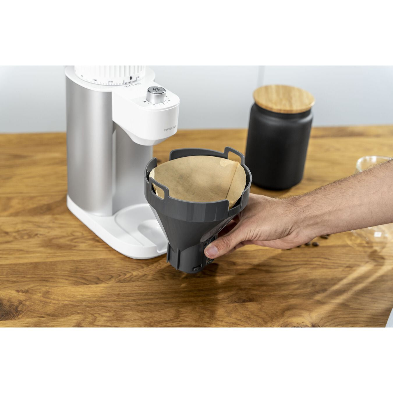 Molinillo de Café Eléctrico Color Plata Modelo Enfinigy - ZWILLING - Gallery 9