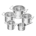 Set de Ollas de 5 Pzs de Acero Inoxidable Modelo Zwilling Pro - ZWILLING - Thumbnail 1