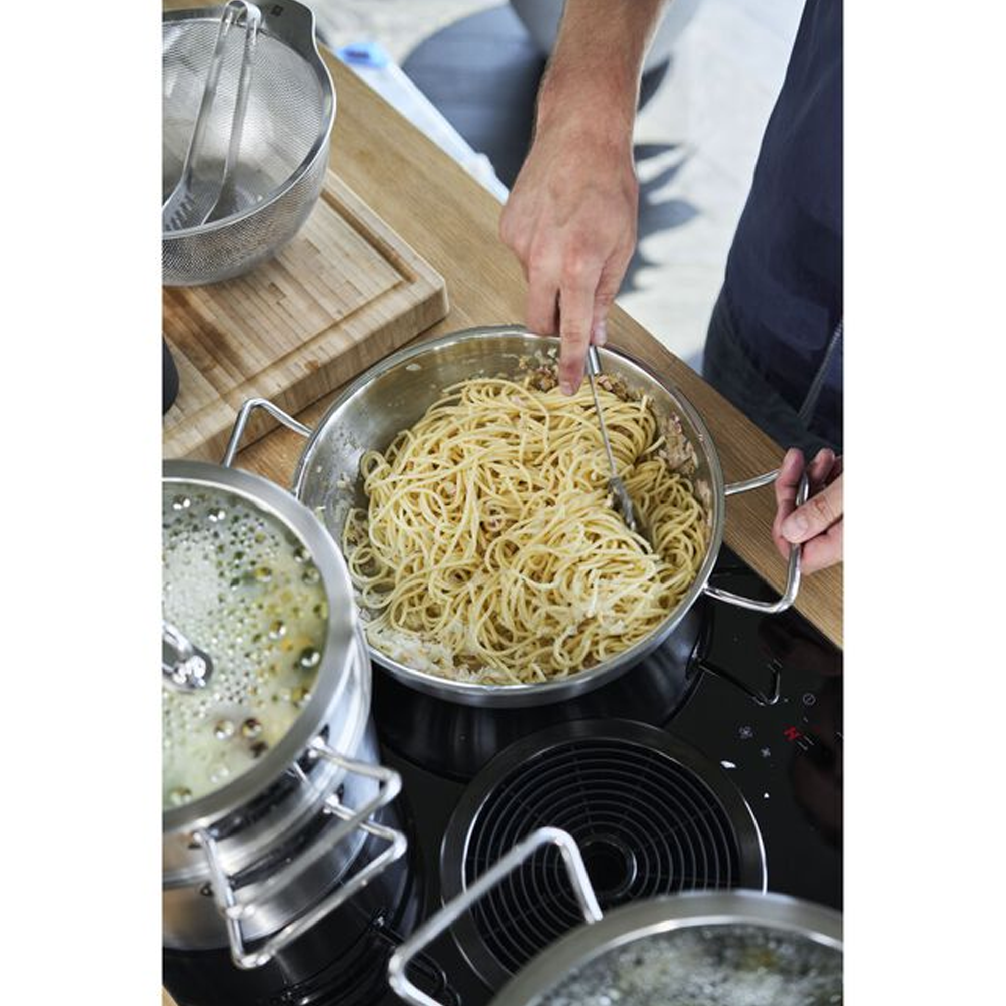 Wok de Acero Inoxidable 30cm Modelo Zwilling Pro - ZWILLING - Gallery 5