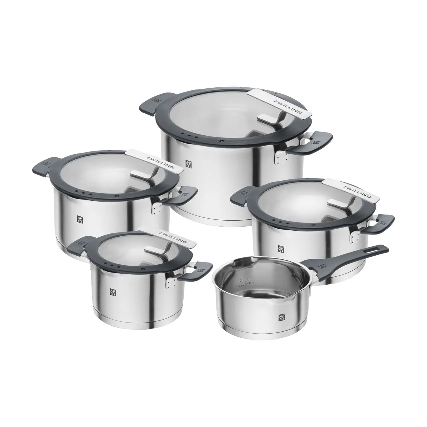 Set de Ollas de 5 Pzs de Acero Inoxidable Modelo Simplify - ZWILLING - Gallery 1