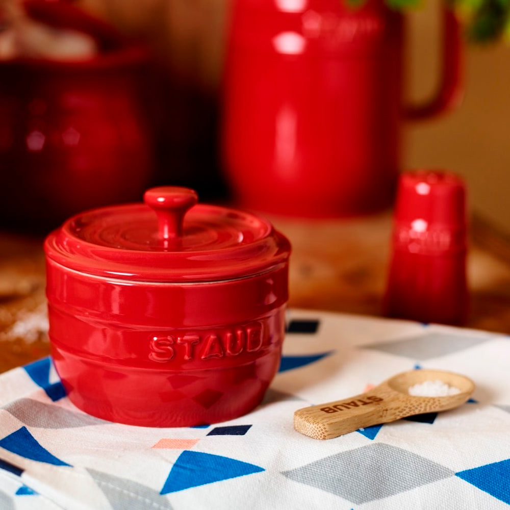 Salero de Cerámica de 10 cm Rojo - STAUB - Gallery 2
