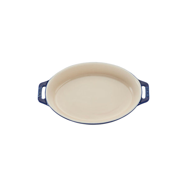 Fuente Ovalada de Cerámica de 23 cm Azul - STAUB - Secondary