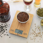 Balanza Digital de Cocina de Bambú Natural 7 kg - ESCALI - Thumbnail 2