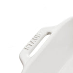 Fuente Rectangular de Cerámica 27 cm Blanco - STAUB - Thumbnail 2