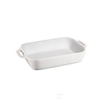 Fuente Rectangular de Cerámica 27 cm Blanco - STAUB - Thumbnail 1