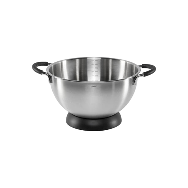 Bowl con Asas Ø24 cm de Acero Inoxidable Modelo Mesco - GEFU