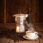 Cafetera Italiana de Aluminio de 3 Tazas - FINO - Thumbnail 3