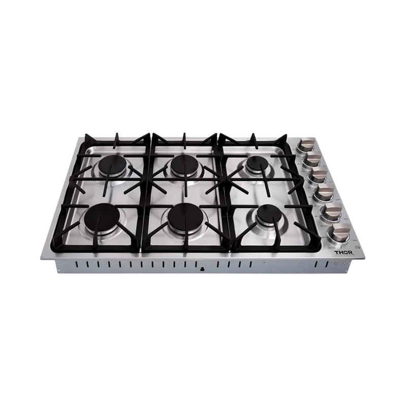 Cocina a Gas Empotrable Profesional de 36" en Acero - THOR KITCHEN - Image 2