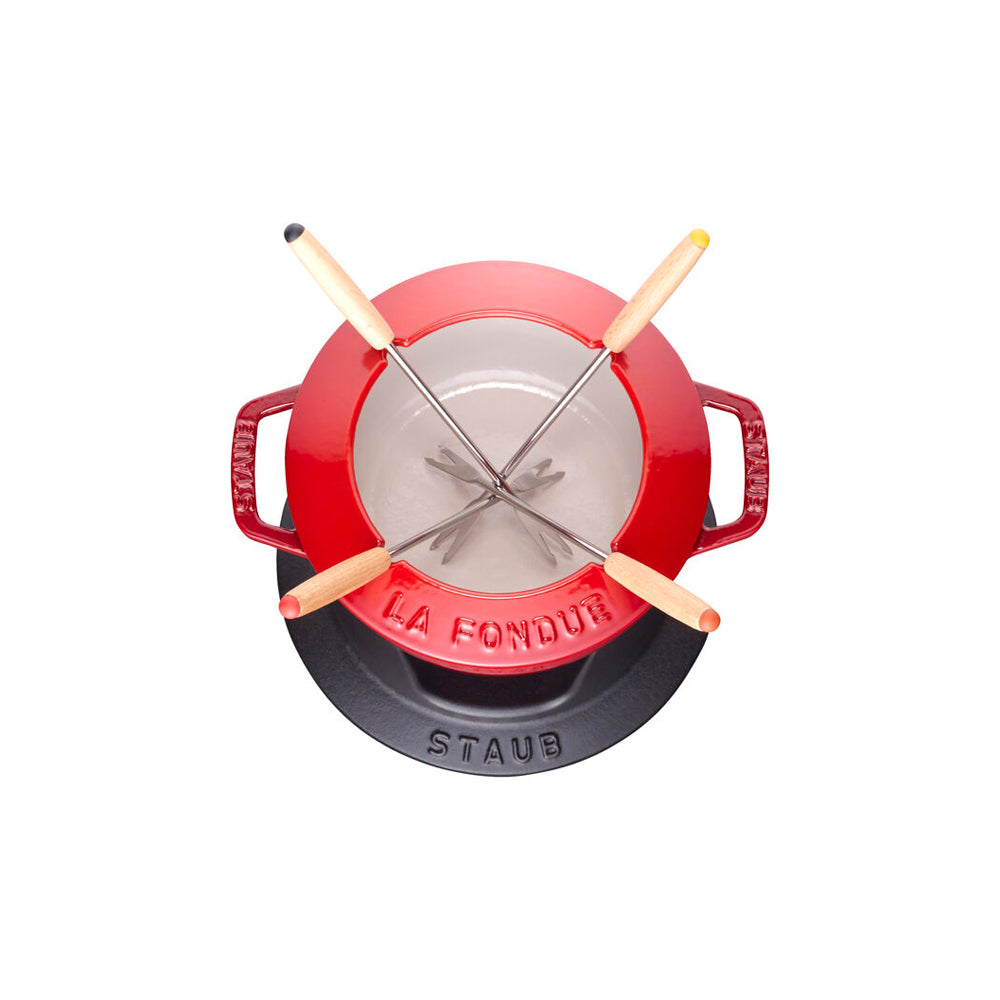 Fondue de Hierro de 16 cm Rojo - STAUB - Gallery 2