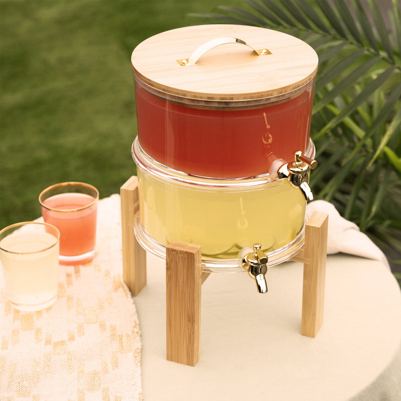 Dispensador de Bebidas Doble con 2 Dosificadores Independientes - TWINE LIVING - Image 2
