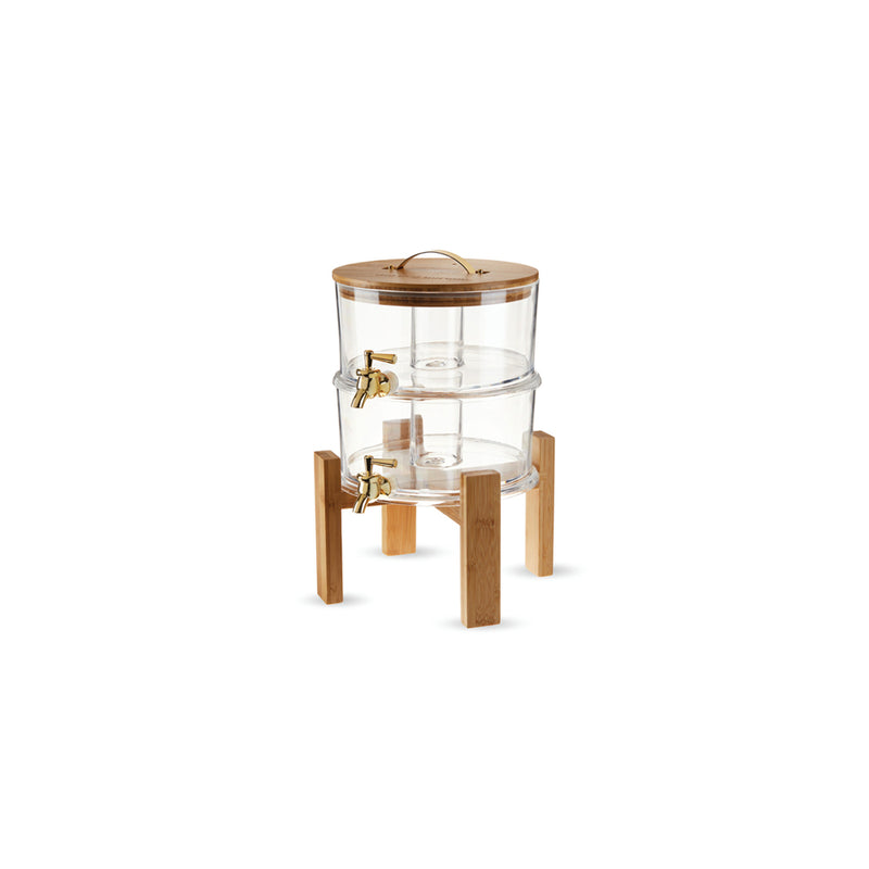 Dispensador de Bebidas Doble con 2 Dosificadores Independientes - TWINE LIVING - Image 1