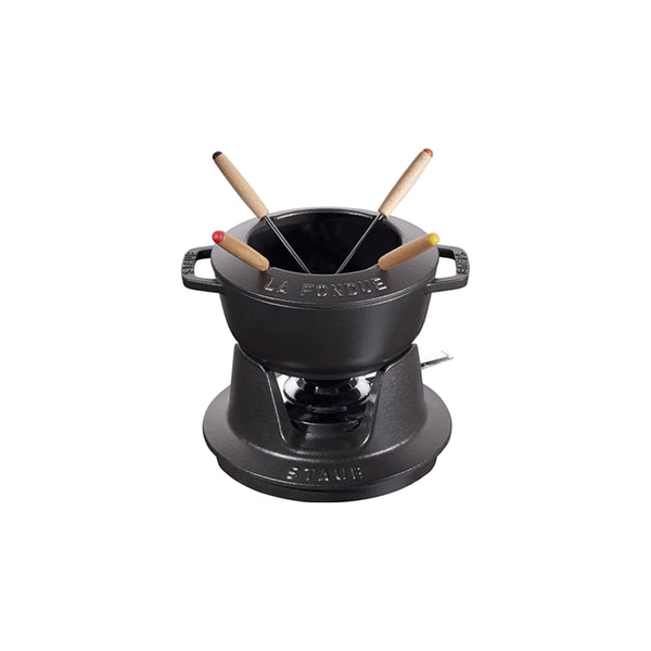 Fondue de Hierro de 16 cm Negro - STAUB