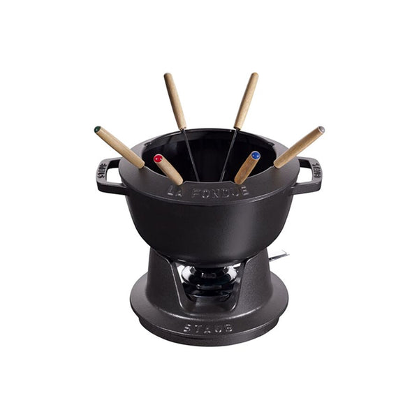 Fondue de Hierro de 20 cm Negro - STAUB