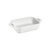 Fuente Rectangular de Cerámica 14 cm Blanco - STAUB