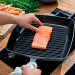 Grill Americano de Hierro Fundido de 26 cm Color Gris - STAUB - Thumbnail 3