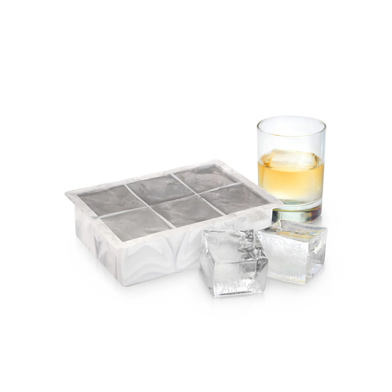 Molde Silicona Cubo de Hielo con Diseño Marmoleado - TRUE BRANDS - Image 2