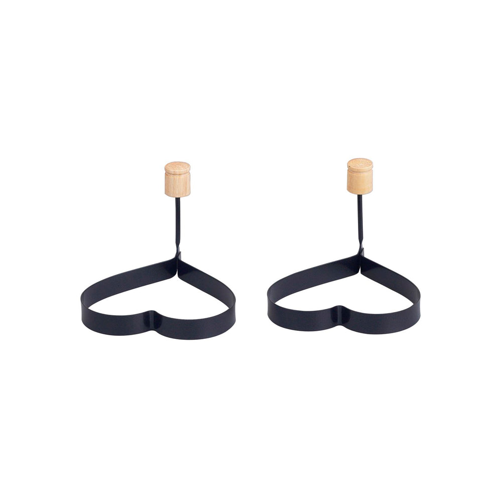 Set de 2 Moldes Corazón para huevos de 10 CM - HIC - Gallery 1