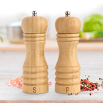 Set de 2 Molinillos de Bambu 15CM - HIC - Thumbnail 2