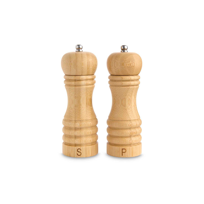 Set de 2 Molinillos de Bambu 15CM - HIC - Image 1