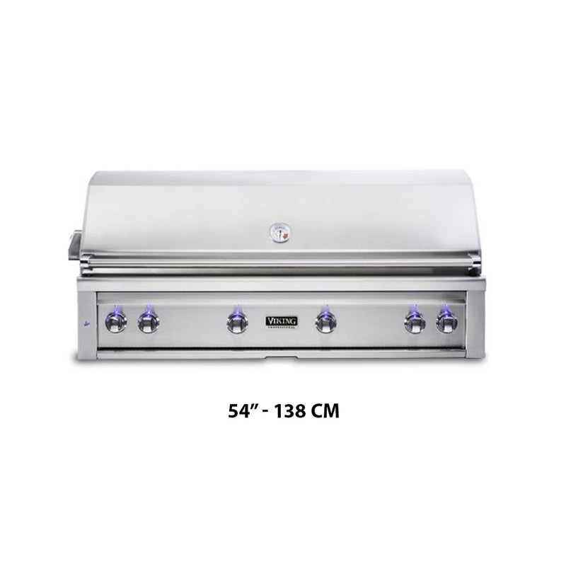 Parrilla Empotrada con Quemador Prosear y Rosticero SERIE 5 de 30”-36”-42”-54" o 76 -91.5 -107-138 cm - VIKING - Image 4