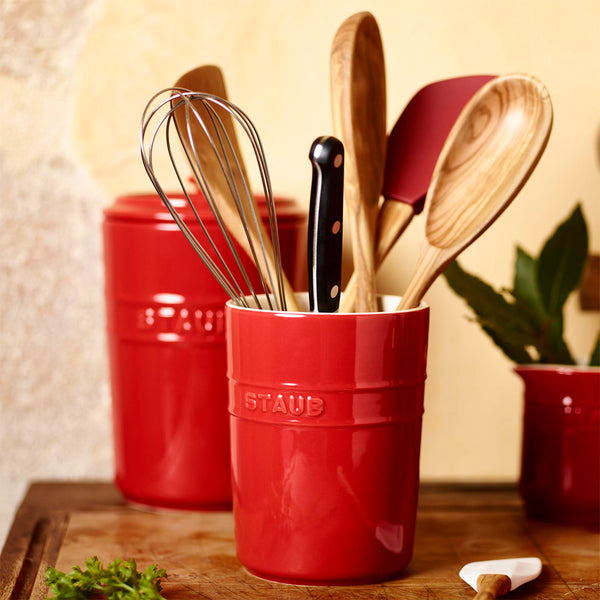 Porta Utensilios de Cerámica de 0.9 Lt Rojo -STAUB - Secondary