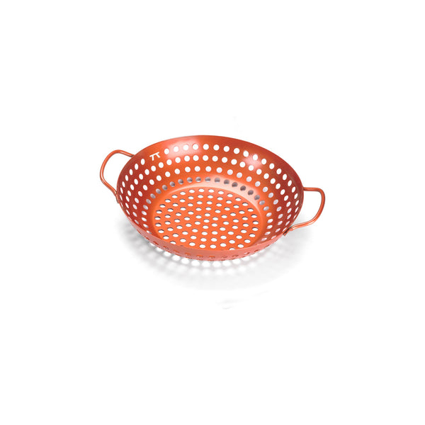 Wok Redondo Antiadherente para Parrilla de Cobre de 27 cm - OUTSET - Secondary