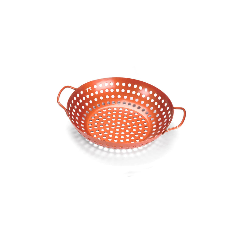 Wok Redondo Antiadherente para Parrilla de Cobre de 27 cm - OUTSET - Image 2