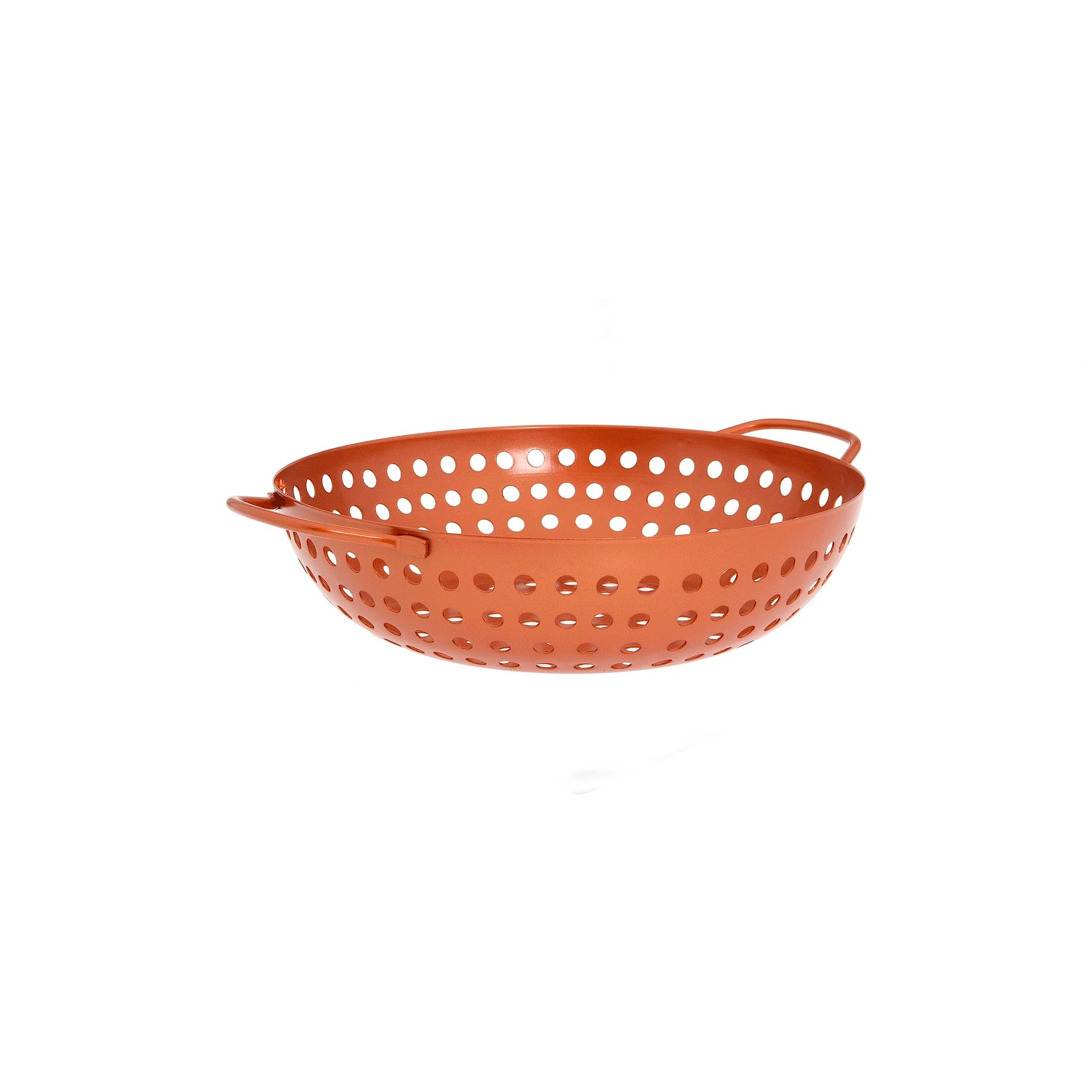Wok Redondo Antiadherente para Parrilla de Cobre de 27 cm - OUTSET - Gallery 1