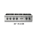 Rangetop Serie 5 de 30”-36"-48" o 76 - 91.5 - 122 cm - VIKING - Thumbnail 3