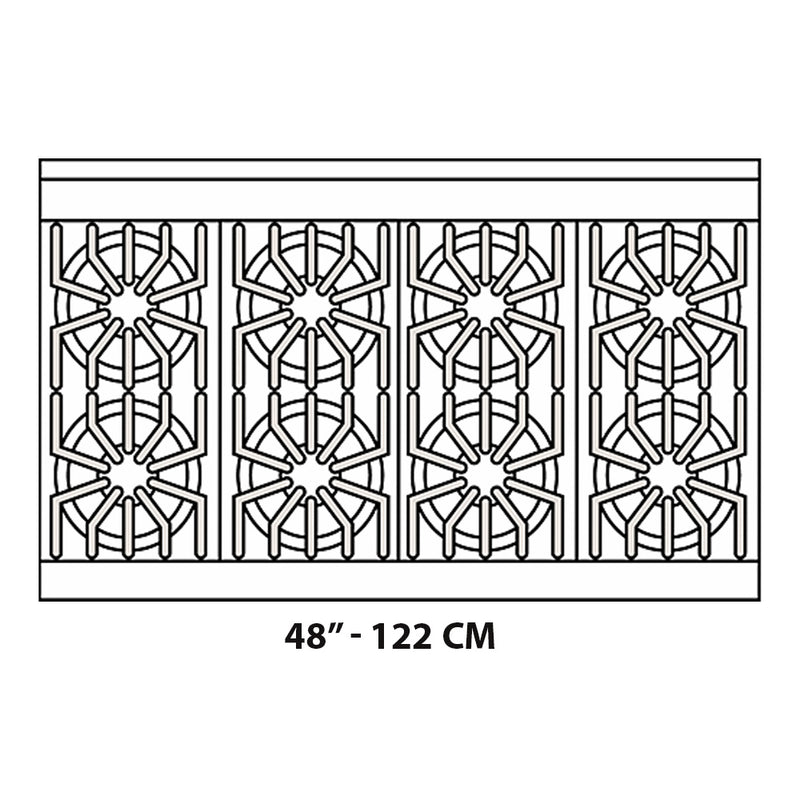 Rangetop Serie 5 de 30”-36"-48" o 76 - 91.5 - 122 cm - VIKING - Image 6