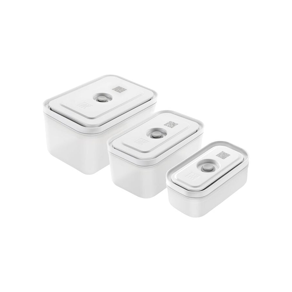 Set de 3 Tápers al Vacío de Plástico Tamaño S/M/L Color Gris Modelo Fresh &amp; Save - ZWILLING - Gallery 1