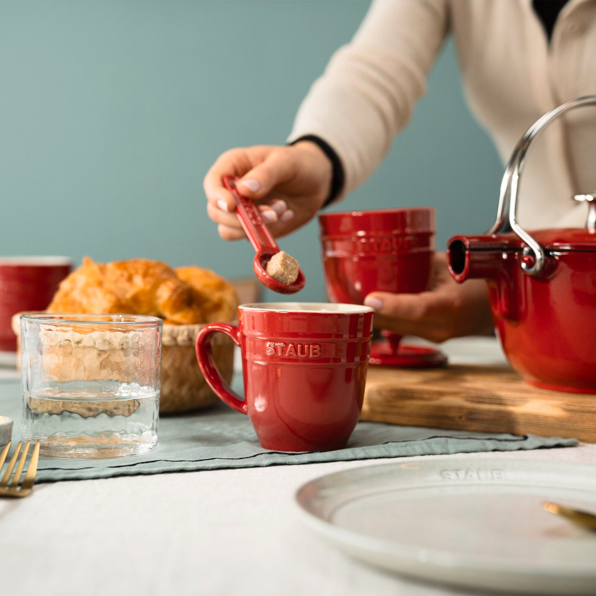 Taza de Cerámica 350ml Color Rojo - STAUB - Gallery 2