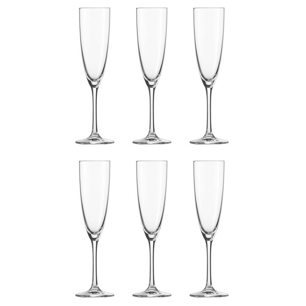 SZ106223 - Set De 6 Copas De Champagne Modelo Classico - SCHOTT ZWIESEL - - D'Cocina
